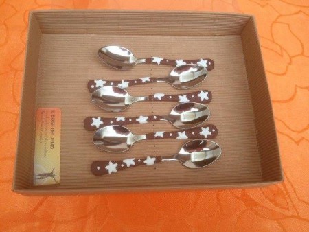 SET 6 CUCCHIAINI CAFFE'